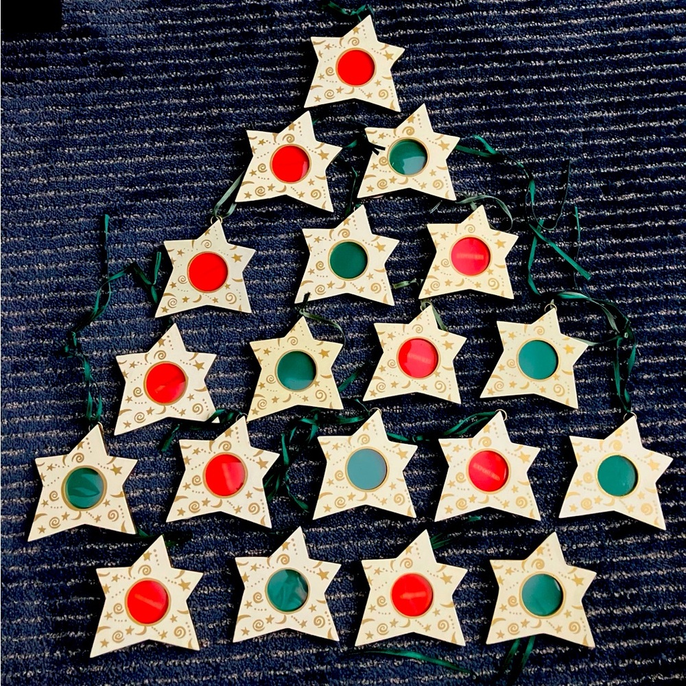 19 Exposures Star Ornaments
